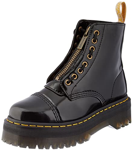 Dr. Martens Women's Vegan Sinclair Fashion Boot, Black Oxford, 9