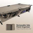Camp Cot, Folding Camping Cot, Guest Bed, 300 lbs Capacity, Steel Frame