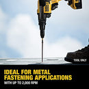 DCF622B 20V MAX XR Versa-ClutchTM Adjustable Torque Screwgun (Tool Only)