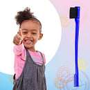 3 Pieces Teasing Brush Set Dual Edge Brush and Comb Bristle Hair Brush Comb