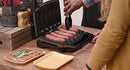 Sizzling Sausage Electric Indoor Grill