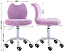 Swivel Kids Desk Chair Adjustable Rolling Student Chair Living Room