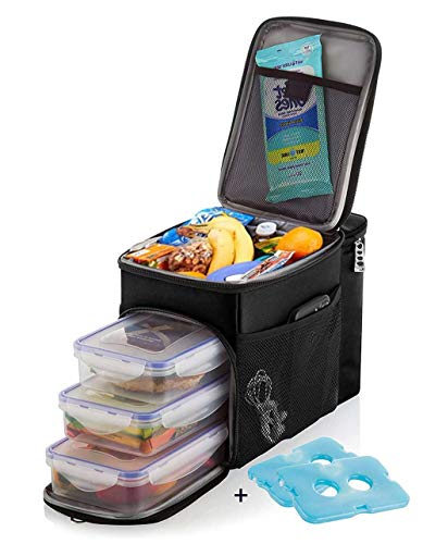 Insulated Lunch Box and Cooler Bag for Men, Women, Kids