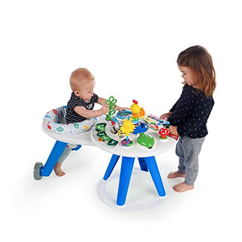 Baby Einstein Around We Grow 4-in-1 Walk Around Discovery Activity Center Table, Ages 6 Months+