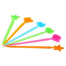 86 Pcs Animal Food Picks for Kids,Cute Cartoon Animal Fruit Food Toothpicks