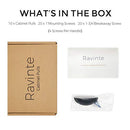 10 Pack 3" Drawer Pulls Flat Black Cabinet Cup Pulls Kitchen Hardware Cabinet Handles