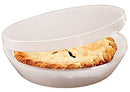 Stay Fresh Pie Keeper with Hinged Lid, Universal Storage Container, Plastic