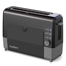 West Bend 77224 QuikServe Slide Through Wide Slot Toaster with Cool Touch