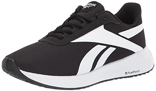 Reebok Men's Energen Running Shoe, Black/White, 14