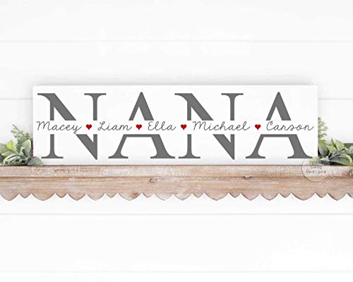 Mother's Day Gift Nana Christmas | Personalized with YOUR NAMES