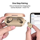 T10 Bluetooth 5.0 Wireless Earbuds with Wireless Charging Case, Waterproof Stereo