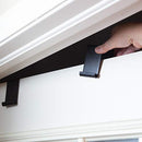 Hangin' Cat Condo Door Mounted Cat Furniture Cat Tree Classy Gray 5 Story High Rise