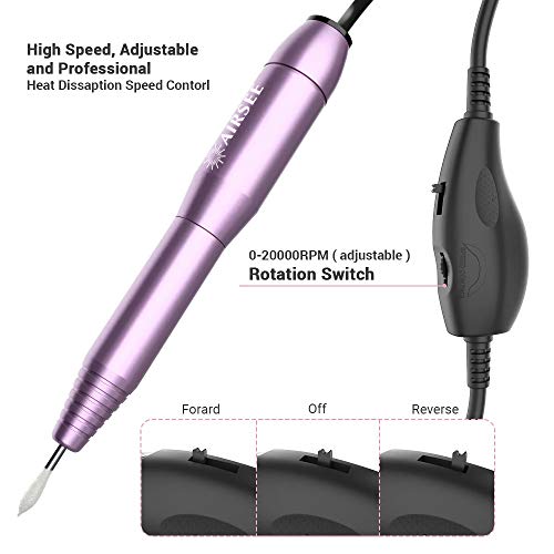 Portable Electric Nail Drill Professional Efile Nail Drill Kit for Acrylic, Gel Nails, Manicure