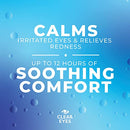 Clear Eyes Triple Relief Eye Drops, Relieves Redness & Calms Irritation, 0.5 Fl Oz