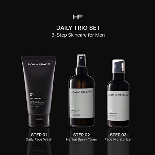 Daily Trio Skin Care Set for Men, 3-Step Routine