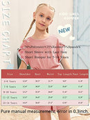 Girls Fashion Romper Summer Lace Short Sleeve Crewneck