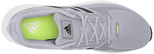 adidas Men's Runfalcon 2.0 Running Shoe, Halo Silver/Black/White