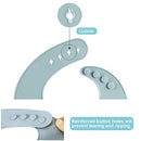 Set of 3 Cute Silicone Baby Bibs for Babies & Toddlers (10-72 Months) Waterproof, Soft
