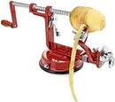 Cast Magnesium Apple/Potato Peeler Corer by Spiralizer, Durable Heavy Duty Die Cast