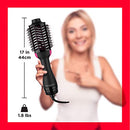 REVLON One-Step Hair Dryer And Volumizer Hot Air Brush, Black