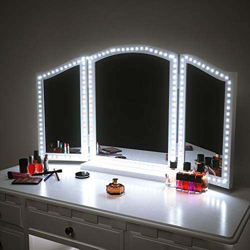 LED Vanity Mirror Lights for Makeup Dressing Table Vanity Set 13ft Flexible LED Light