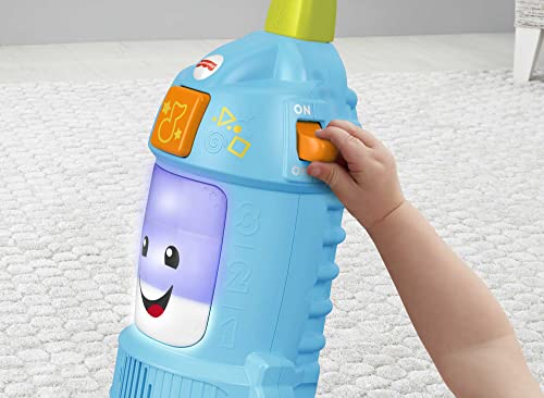 Laugh & Learn Toddler Toy Vacuum, Push Toy with Lights Music and Educational Songs