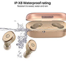 T10 Bluetooth 5.0 Wireless Earbuds with Wireless Charging Case, Waterproof Stereo
