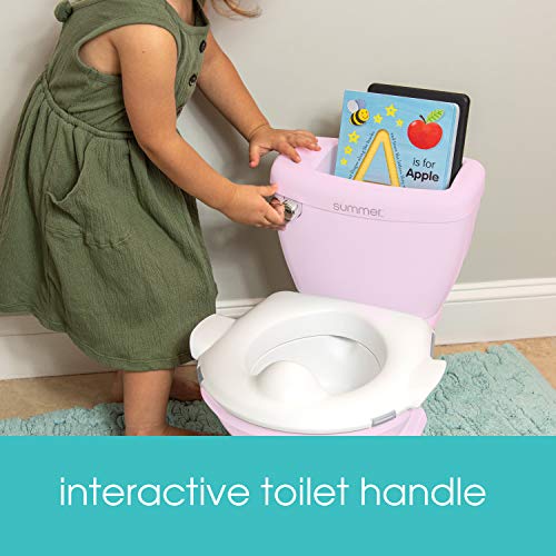 Summer My Size Potty with Transition Ring & Storage, Pink – Realistic Potty Training