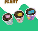 Paint & Plant Stoneware Flower Gardening Kit - Gifts for Girls & Boys