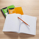 Wide Ruled Composition Notebook, 100 Sheet, Assorted Solid Colors, 4-Pack