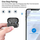 Mini Wireless Earbuds Bluetooth 5.3 in Ear Light-Weight Headphones Built-in Microphone