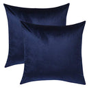 Velvet Soft Decorative Square Throw Pillow Cover Case Set
