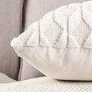 Set of 2 Soft Plush Short Wool Velvet Decorative Throw Pillow Covers
