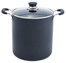 Specialty Total Nonstick Dishwasher Safe Oven Safe Stockpot Cookware, 12-Quart, Black