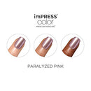 Press-On Manicure, Gel Nail Kit, Short Length, “Champagne Pink”, Polish-Free Solid Color