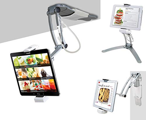 3-in-1 Mount Stand –Kitchen Mount Stand For iPad & Other 7-13” Devices