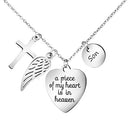Memorial Necklace for Loss of Son Sympathy Gifts in Memory of Son