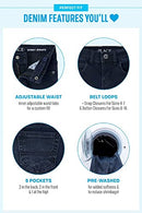 The Children's Place Girl's Basic Skinny Jeans, Blueberry Wash/Md Lara Wash/True Indigo, 8