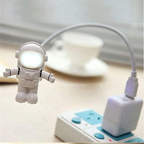 Creative Spaceman Astronaut LED Flexible USB Light for Laptop PC Notebook