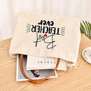 Teacher Gifts Teacher Book Tote Bag for School Work
