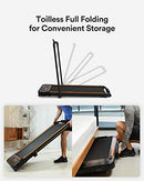 2 in 1 Under Desk Treadmill, 2.5HP Folding Electric Treadmill Walking Jogging Machine