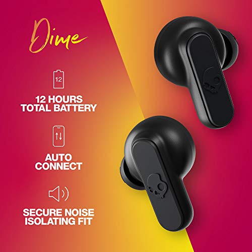 Skullcandy Dime True Wireless In-Ear Earbuds - True Black