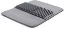 UDRY Rack and Microfiber Dish Drying Mat-Space-Saving Lightweight Design