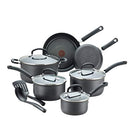 Ultimate Hard Anodized Nonstick 12 Piece Cookware Set, Dishwasher Safe Pots and Pans