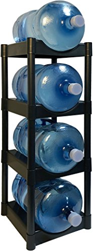 Bottle Buddy Water Racks - 3 and 5 Gallon Bottles I 4-Tray Jug Storage System