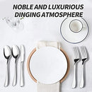 40 Piece Silverware Set, Premium Silverware Cutlery Set Stainless Steel
