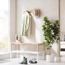 Flip 5-Hook Wall Mounted Floating Coat Rack-Saving Coat Hanger