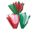 Bulk Red, Green and White Tissue Paper, for Christmas, Holidays, and Special Occasions (125-Sheets)
