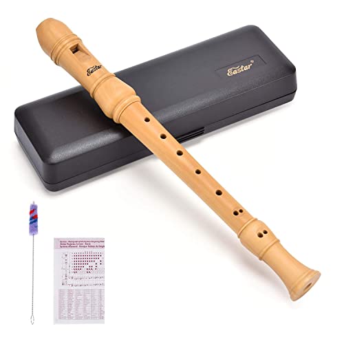 Soprano Beginners Recorder Baroque fingering C Key Maple Descant Recorder Instrument