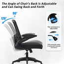 Ergonomic Desk Chair with Adjustable Height and Lumbar Support Swivel